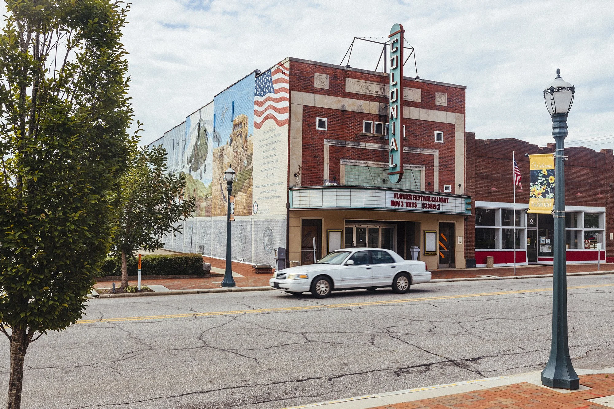 Colonial Theatre, Tarboro, North Carolina, 2023. 5x7" Archival Pigment Print