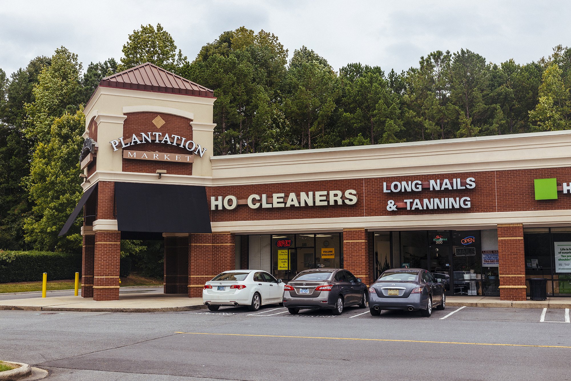 Plantation Market, Matthews, North Carolina, 2023. 5X7" Archival Pigment Print