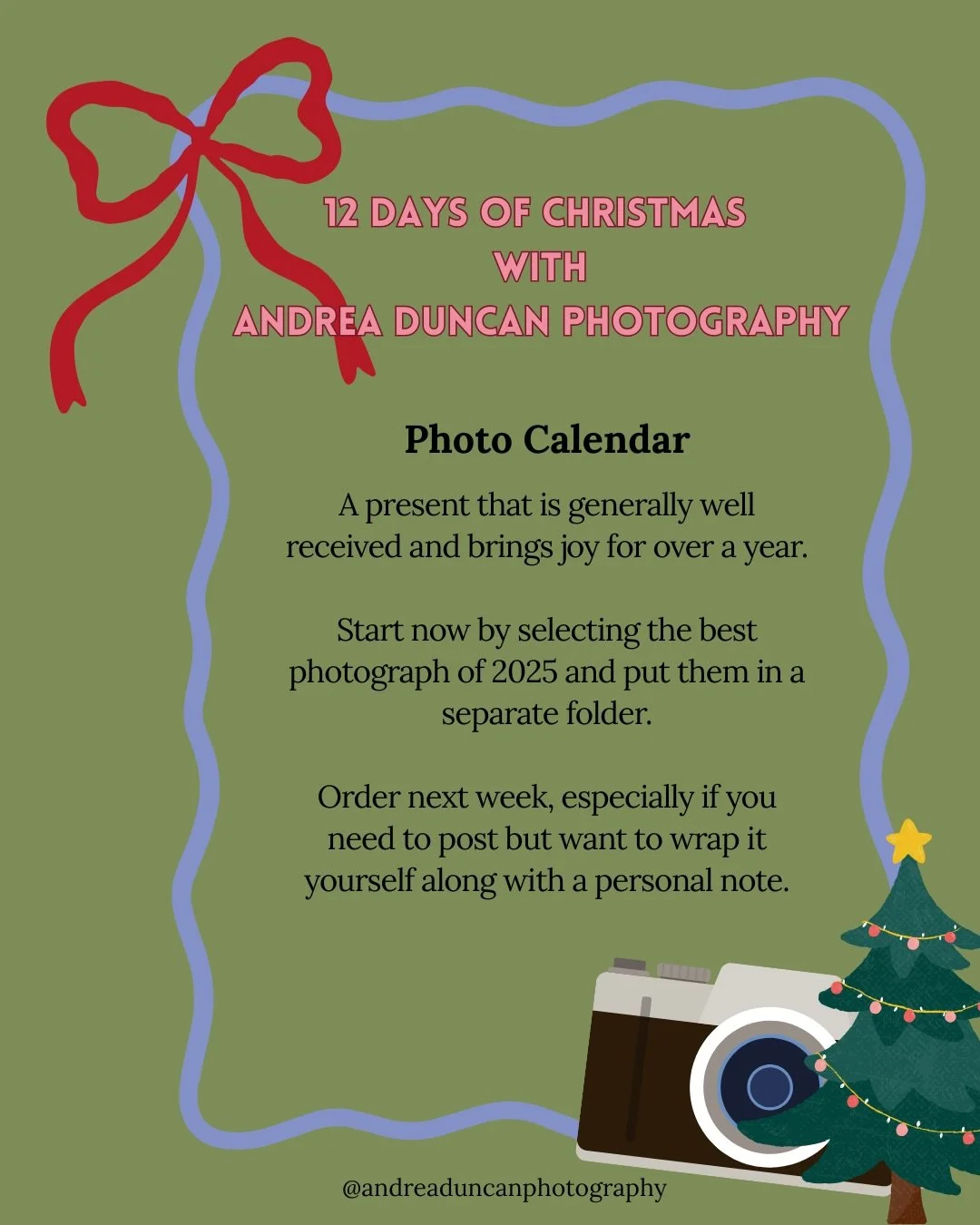 Some helpful Christmas photography tips and ideas. I don&rsquo;t think I make it quite for 24 , so I&rsquo;m aiming at 12. 
Anything you need help on? Camera choice, best family Christmas picture?

#photographytips
#giftlistforphotolovers 
#christmas