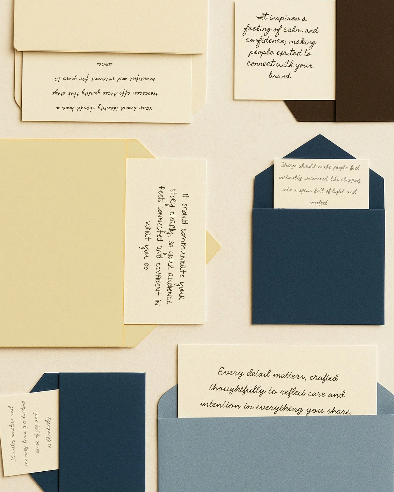Your brand should feel like a little love note - not just to your clients, but to yourself too ✉️

Because when your brand feels right to you, it naturally feels right to the people you want to reach. And that&rsquo;s often why people come to me, to 