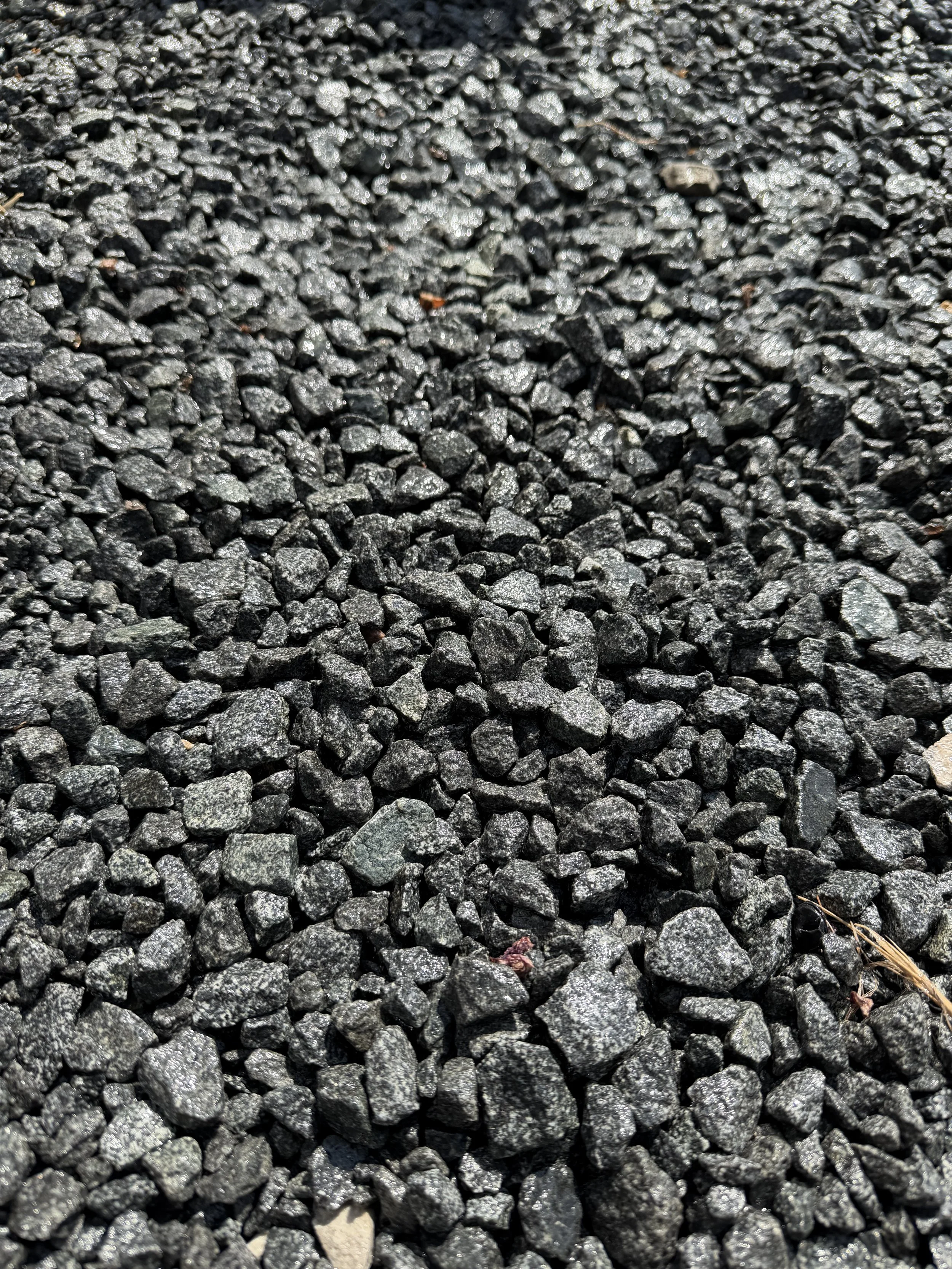 1" Black Granite