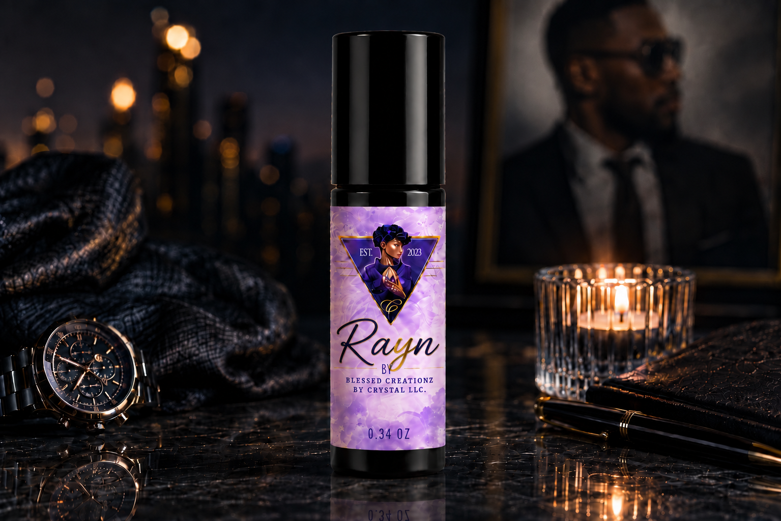 "RAYN" BODY OIL (MEN)