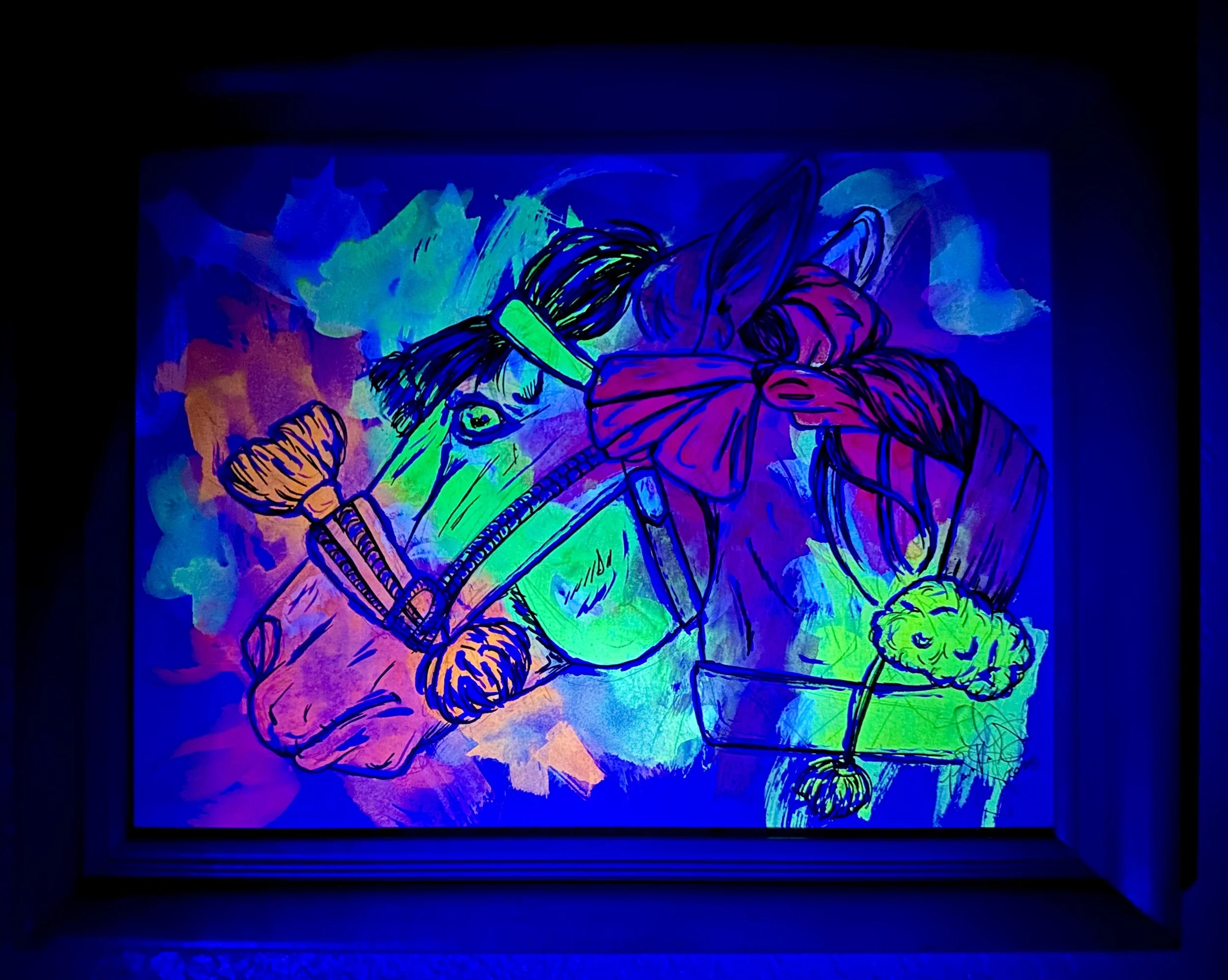 Color Colt
9 in. H x 12 in. W
Watercolor & ink on paper
2025