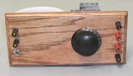 Jim's Mystery Crystal Radio Set with Custom Tuner — hobbytech.com | Jim ...