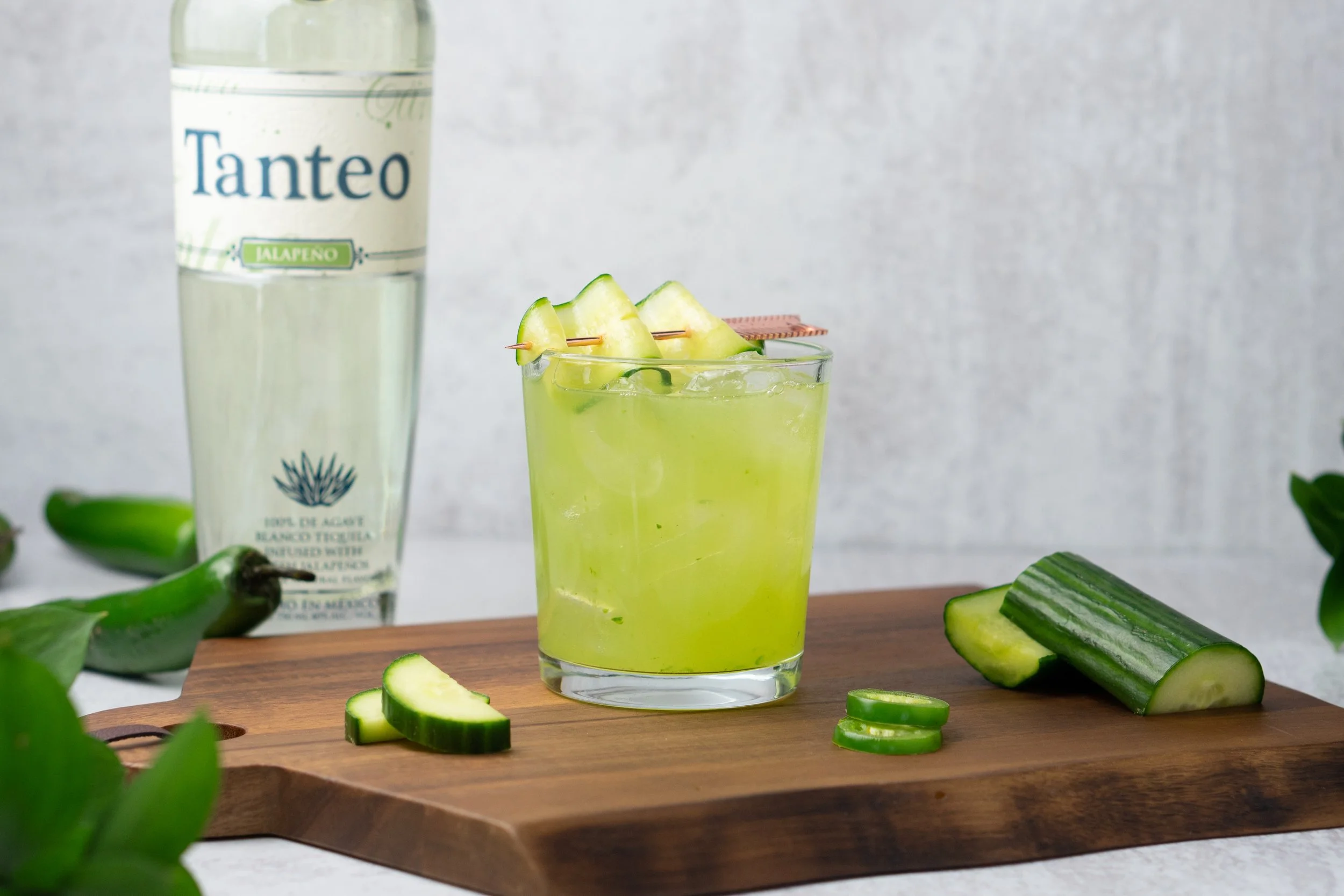 Strawberry Jalapeno Margarita — Tanteo Tequila