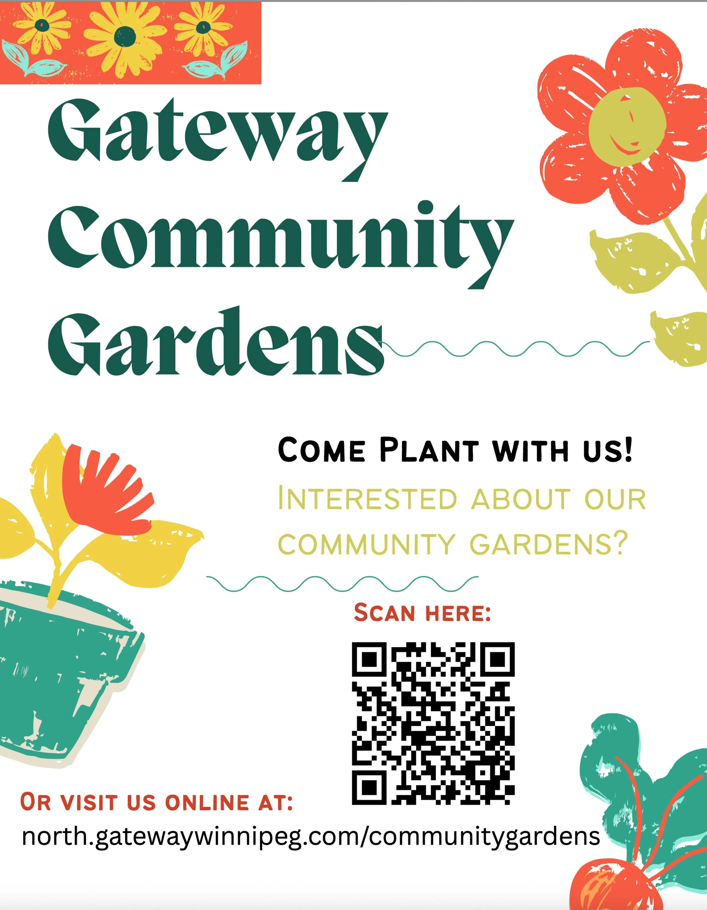 Providing a place for our friends and neighbors to grow fresh food for their tables and share common space together.

🌶️🥕🥬🥦🍆🌽🥔🧄🧅🫑🫜

We have TWO types of garden spaces available for rent: 

1) Large in-ground garden plots that are 10 feet w