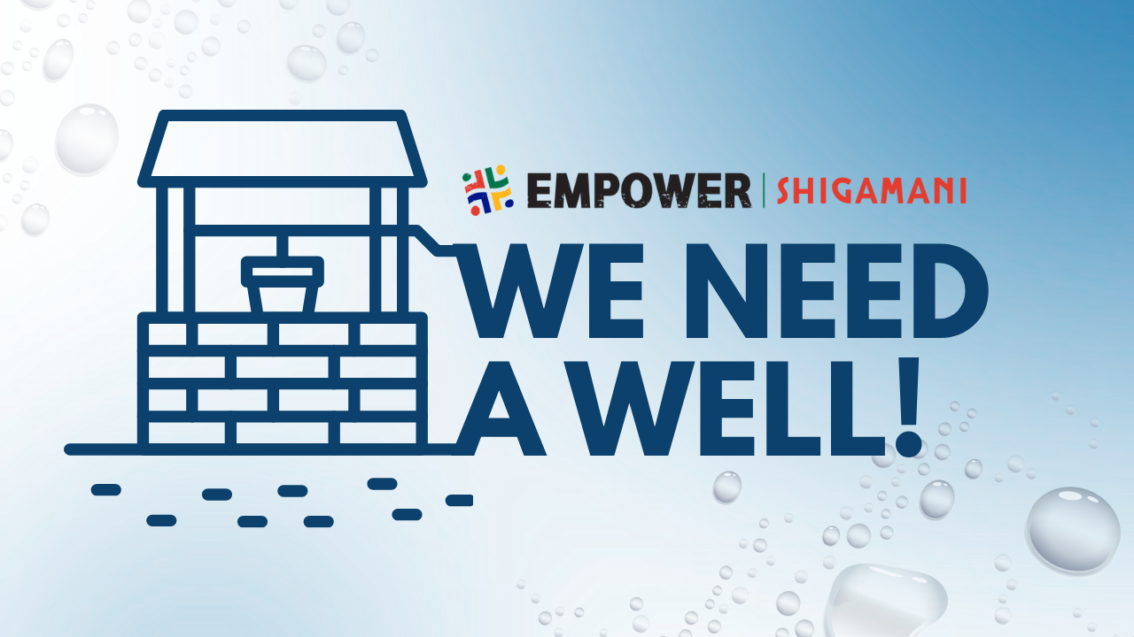 We need a well