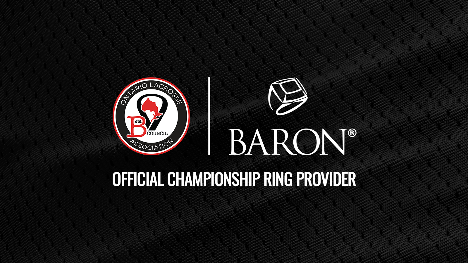 Ontario Junior B Lacrosse League Announces Baron® Championship Rings as the Official Championship Ring provider