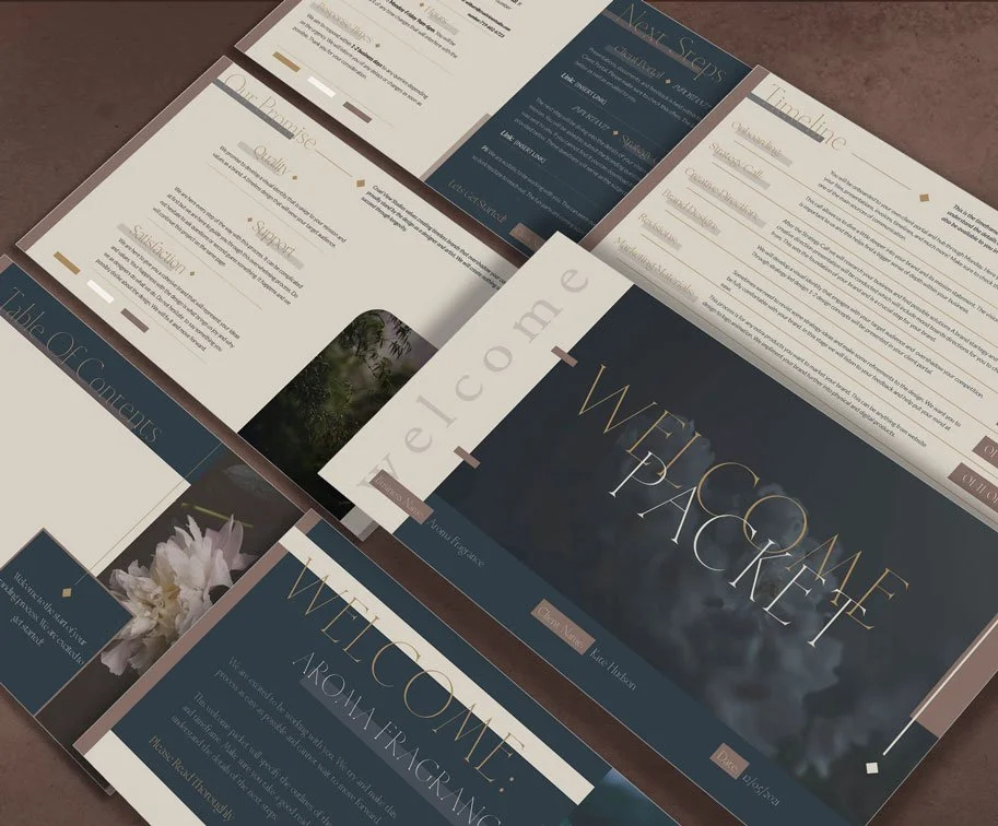 Client Branding  Welcome Packet