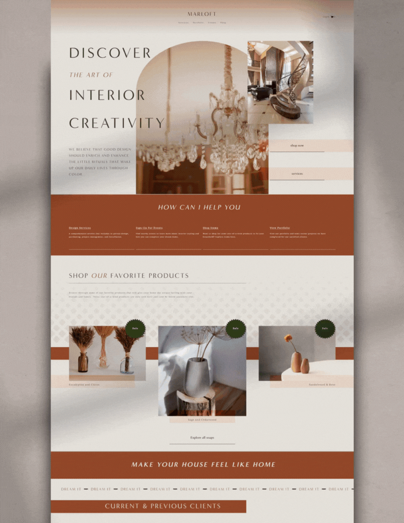 Custom Web Template