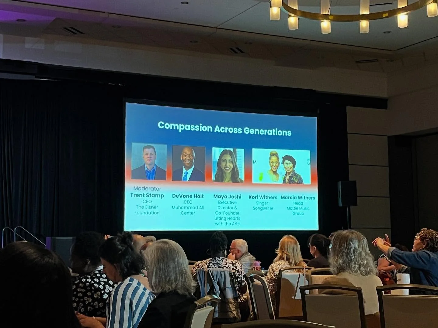 I had the absolute pleasure of attending the Generations United Conference in Louisville Kentucky and running a workshop on creative arts and intergenerational practice. It was wonderful to meet so many international colleagues in person and hear abo