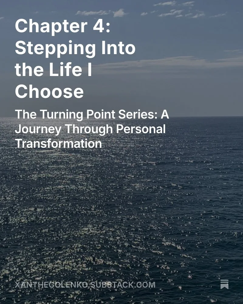 Chapter 4: Stepping Into the Life I Chose
The Turning Point Series: A Journey Through Personal Transformation

Returning Home, Australia
&ldquo;Change doesn&rsquo;t wait for permission &mdash; it waits for your yes.&rdquo;

Back home, the emotional m