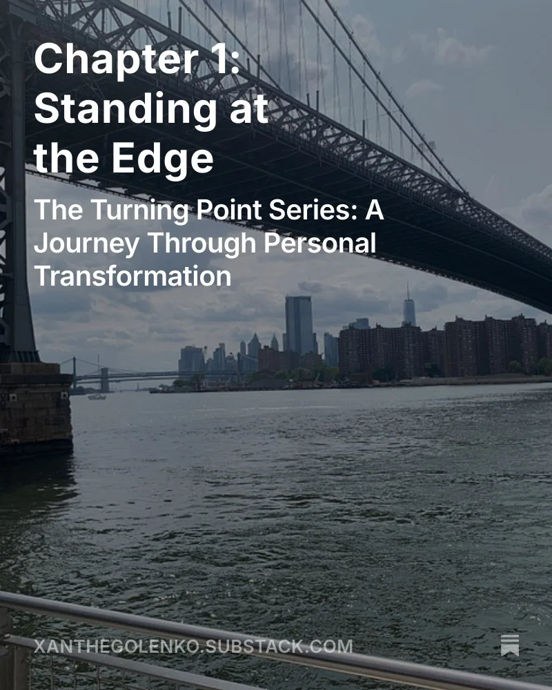 Chapter 1: Standing at the Edge
The Turning Point Series: A Journey into Personal Transformation

&ldquo;Sometimes clarity doesn&rsquo;t come in answers &mdash; it comes in better questions.&rdquo;

In the whirlwind of reconnection and professional i