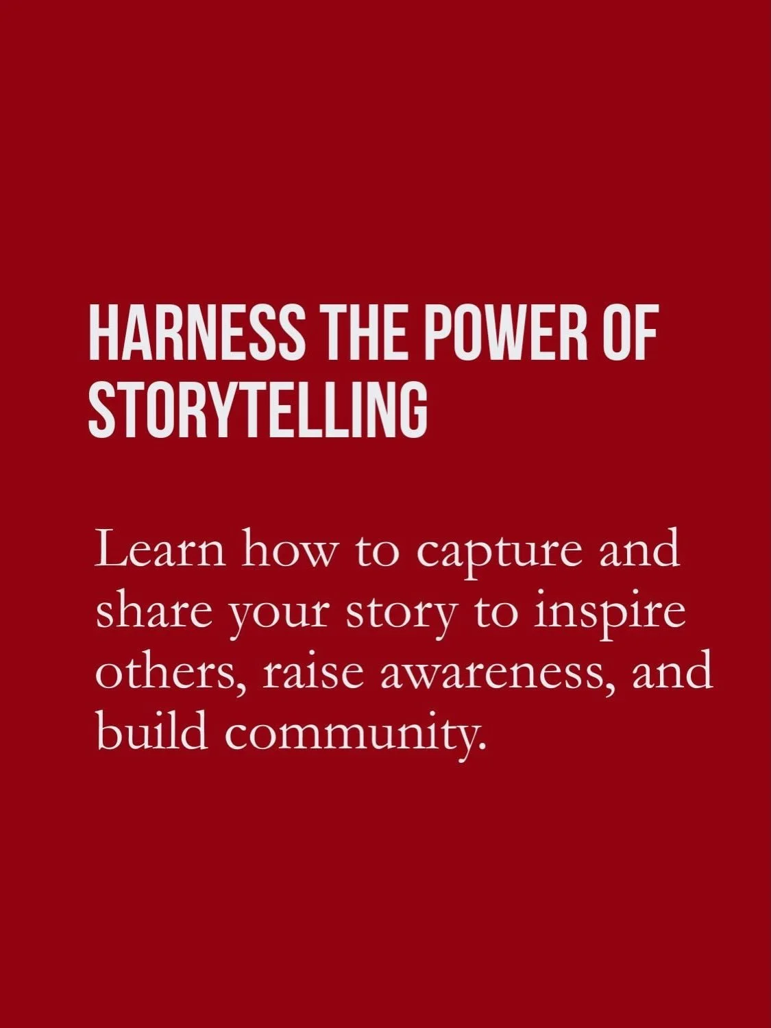 Sydneysiders this one is for you!!
I&rsquo;m excited to be collaborating with StoryCentre Canada and co-facilitating a two-day Personal Digital Storytelling Workshop in Sydney, alongside Rani Sanderson, Director of StoryCentre Canada. 

When: 22 -23 