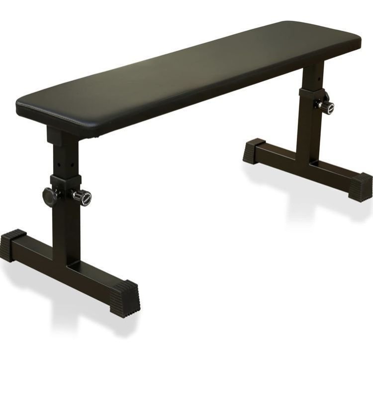 New KLB Sport Flat Weight Bench Height Adjustable
