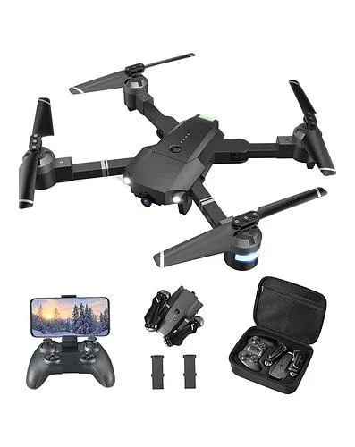 Used X-Pack Drone with Camera for Adults - 1080P FPV Drones with Carrying Case
