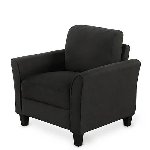 New Black Modern Living Room Accent Arm Chair