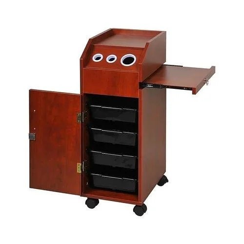 New Salon Trolley Storage Cart with 4 Storage Trays