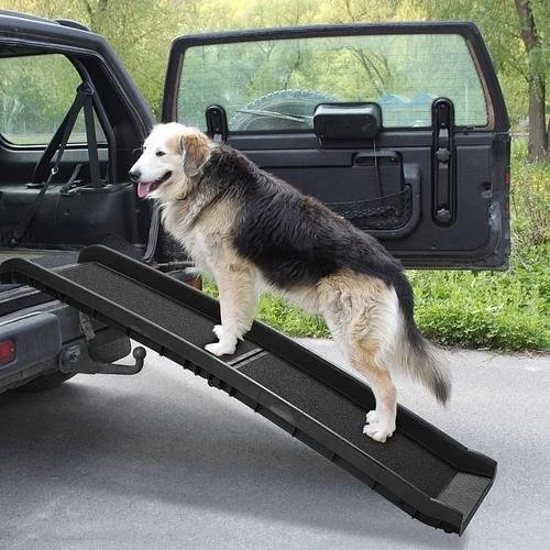 New 62' Foldable Pet Ramp Outdoor Indoor Non Slip