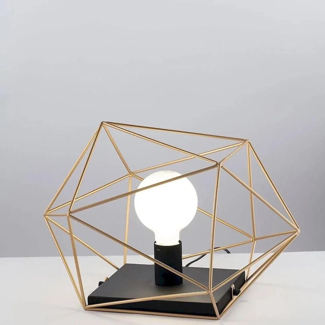 New Modern Geometric Abstract Table Lamp