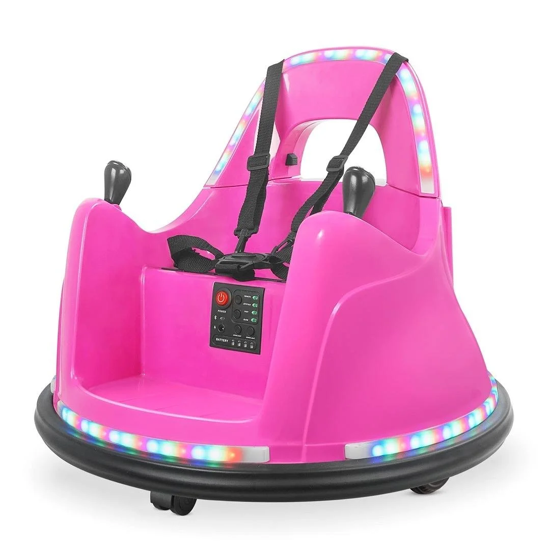 New Kidzone 360°Spin Wifi Bumper Car for Toddlers & Kids, ASTM Certified