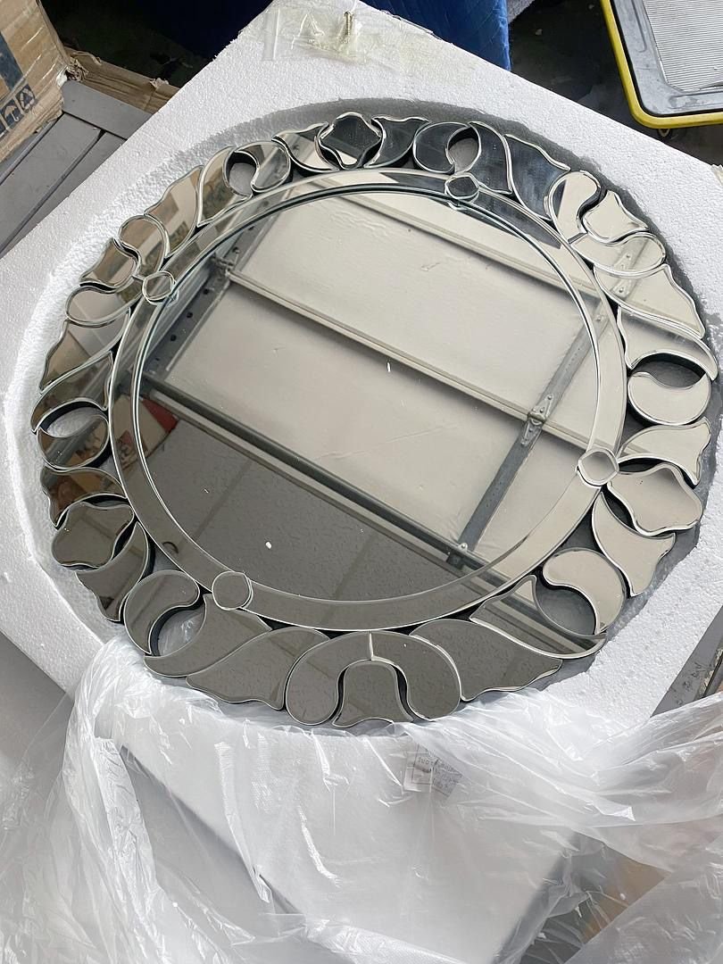 New Wall Round Mirror 24 Inches Round Mirror Decorative Mirror