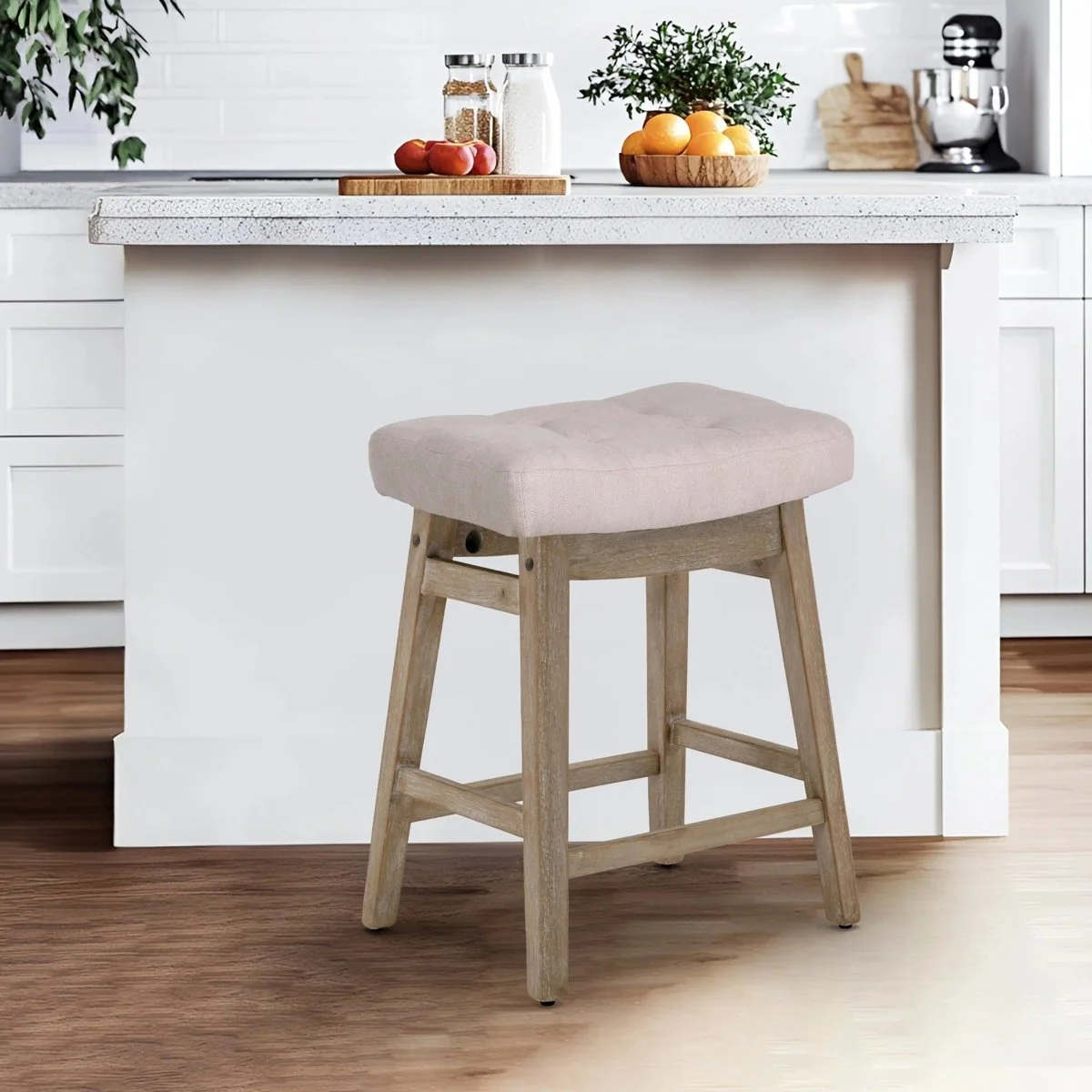 24 Solid Wood Saddle Bar Stools.jpg