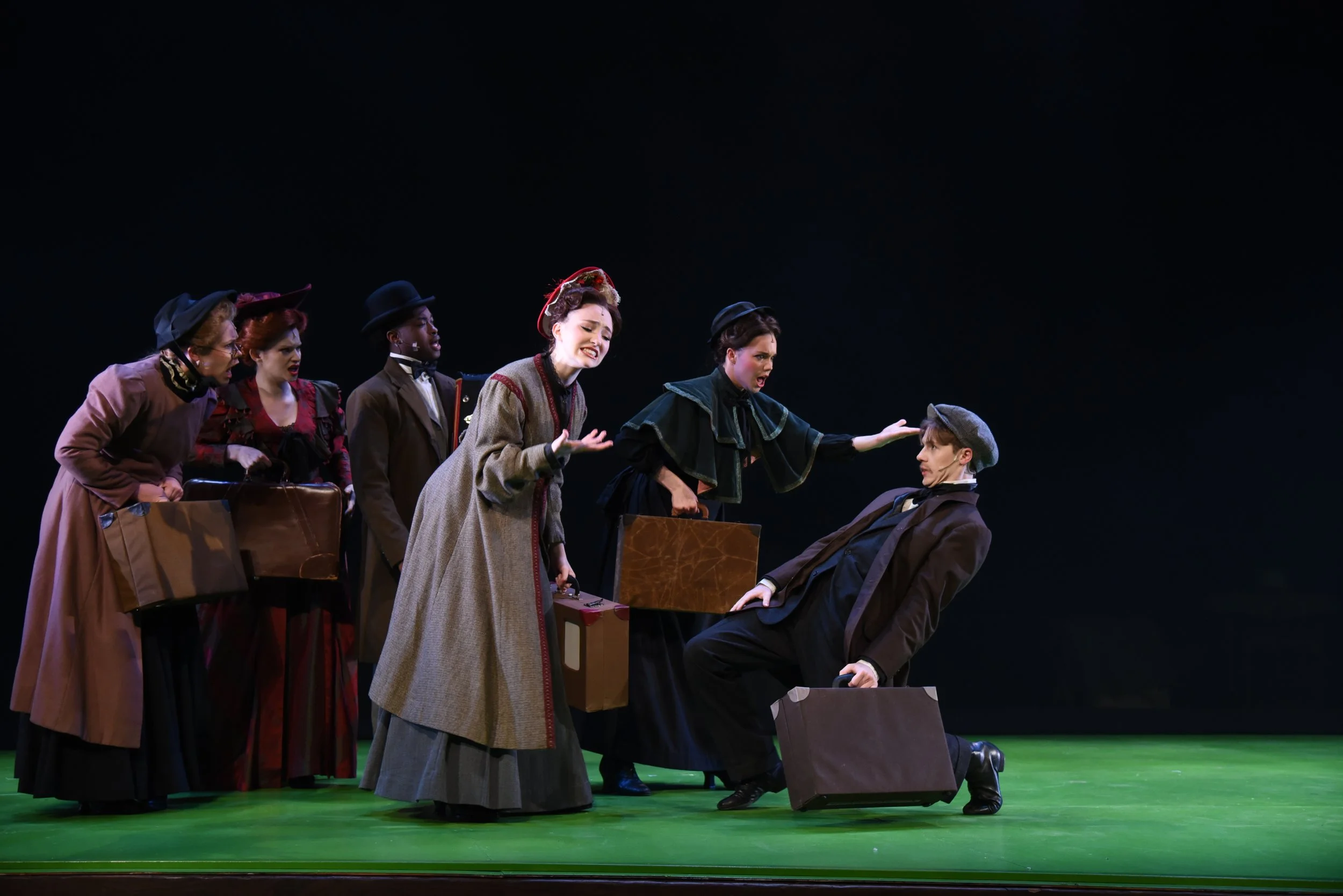 Unpack the luggage LALALA - A Little Night Music - University of Michigan, Peter Smith Photography