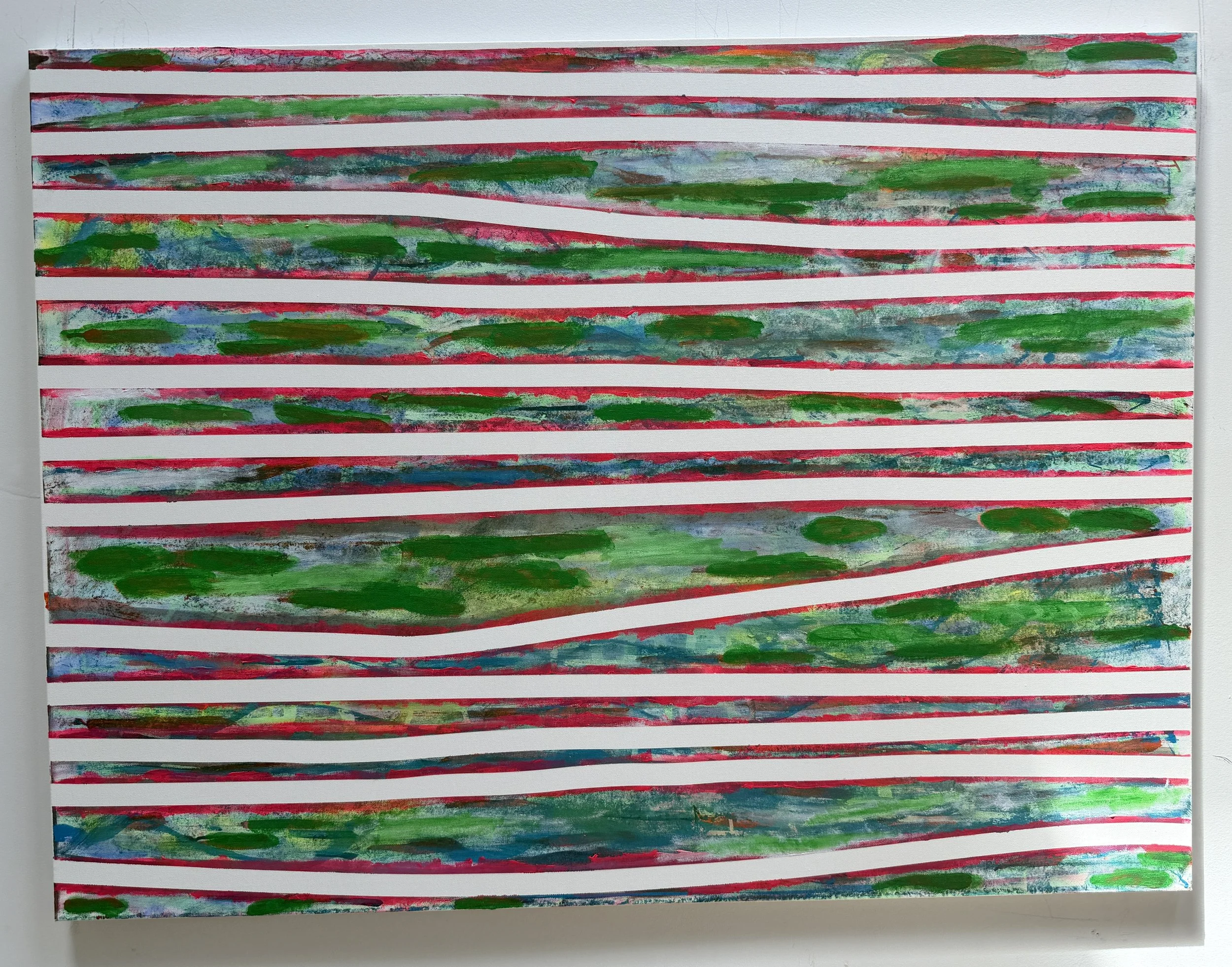 "Territories of Thought"
Acrylic on Canvas
Harlem, USA. 2016