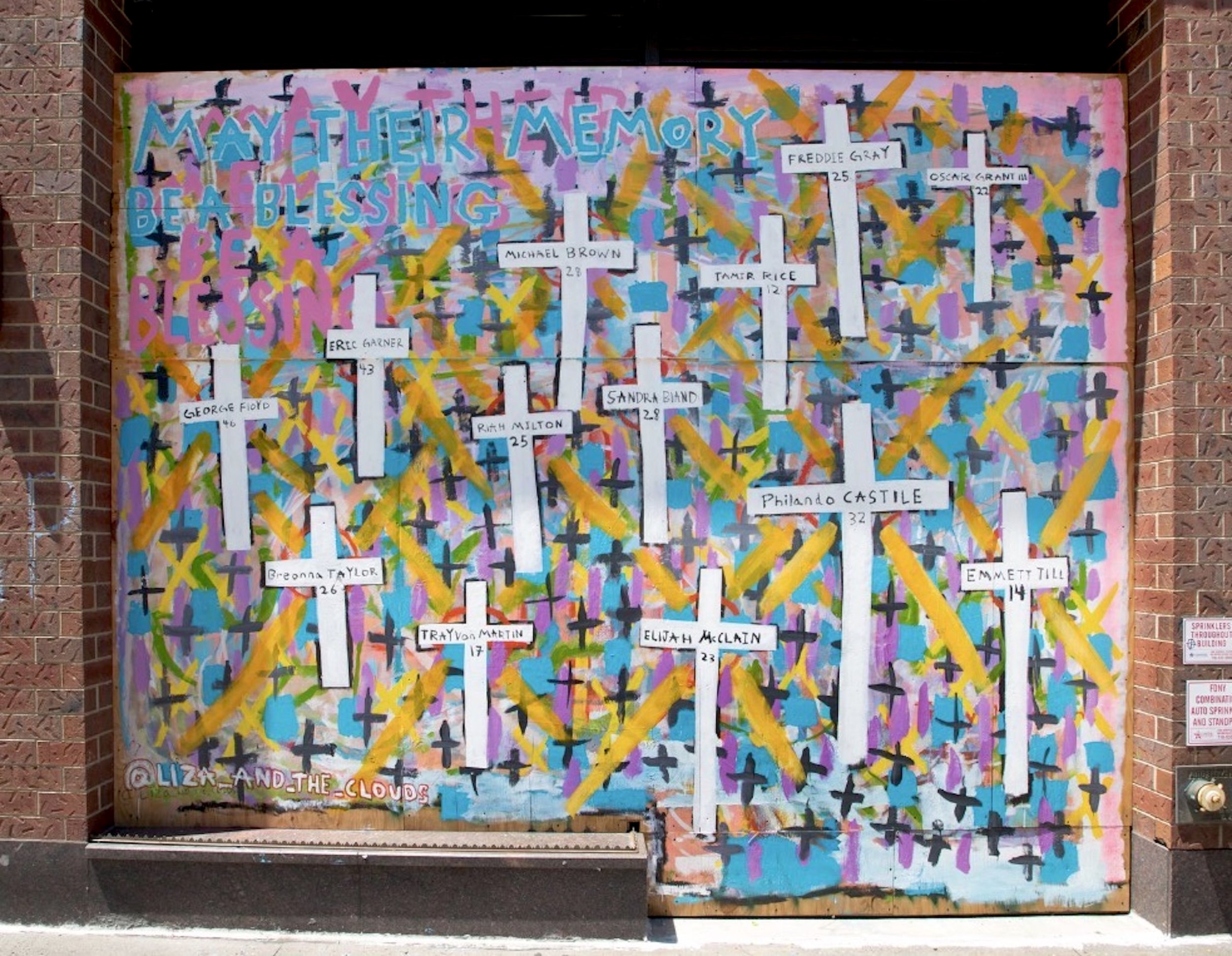"May Their Memory Be a Blessing"
Mural
NYC, USA. 2020