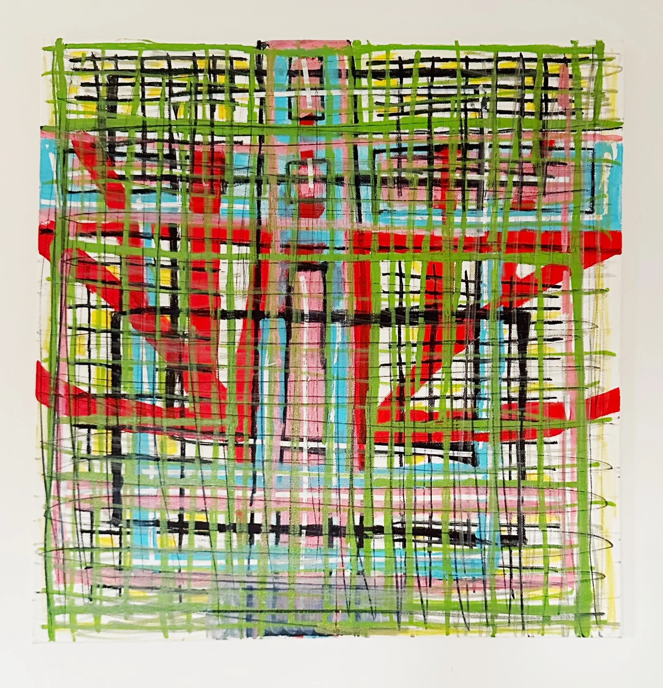"Behind my window"
Acrylic on Canvas
NYC, USA. 2014