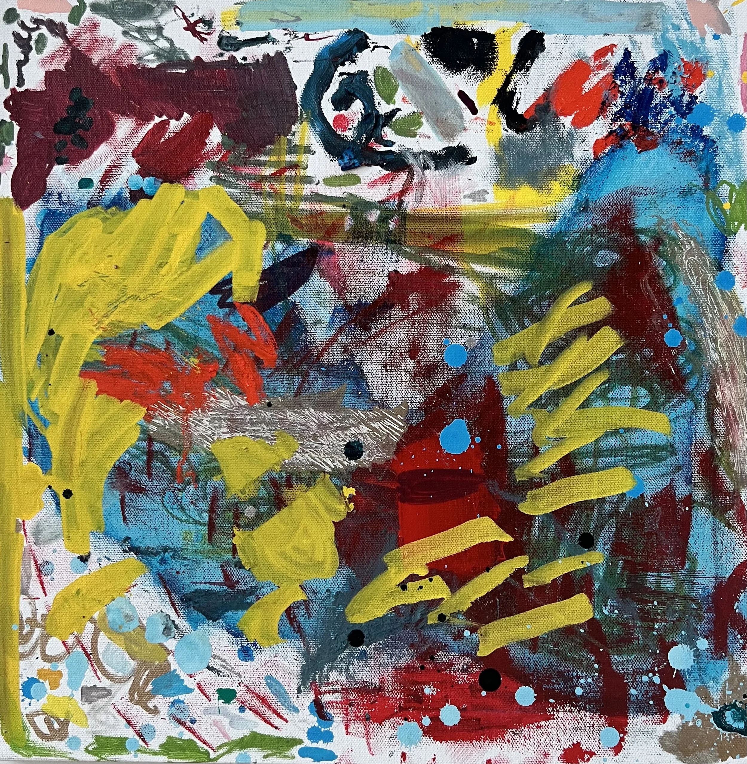 “Fleeting Reflections" 
Acrylic on Canvas
NYC, USA. 2020