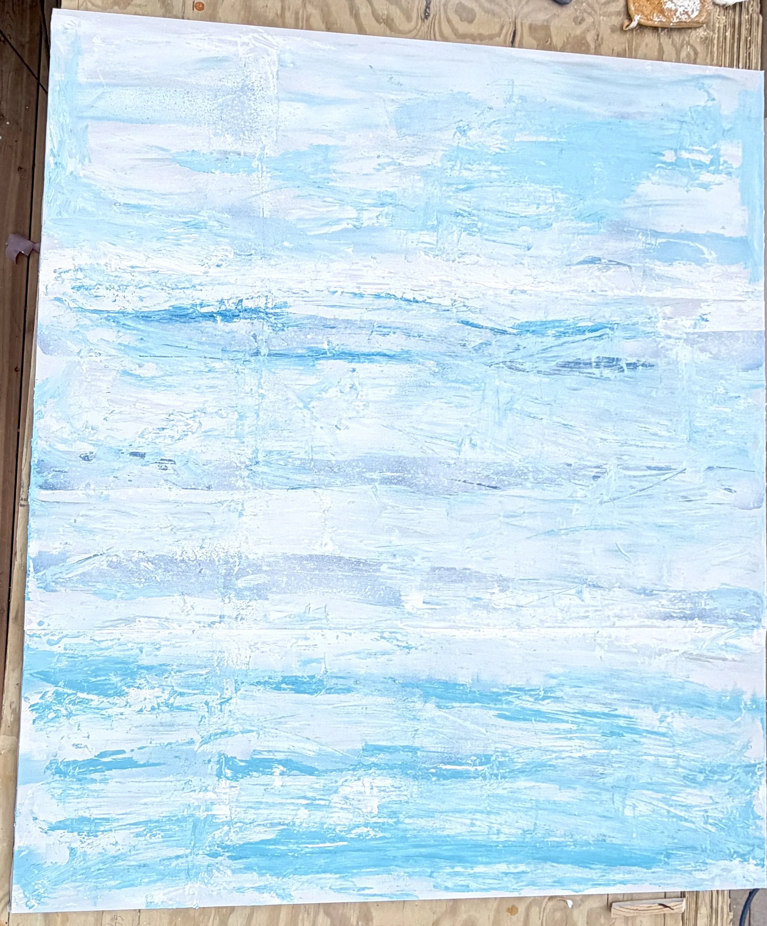 "Beneath the Sky"
Acrylic on Canvas
NYC, USA. 2026