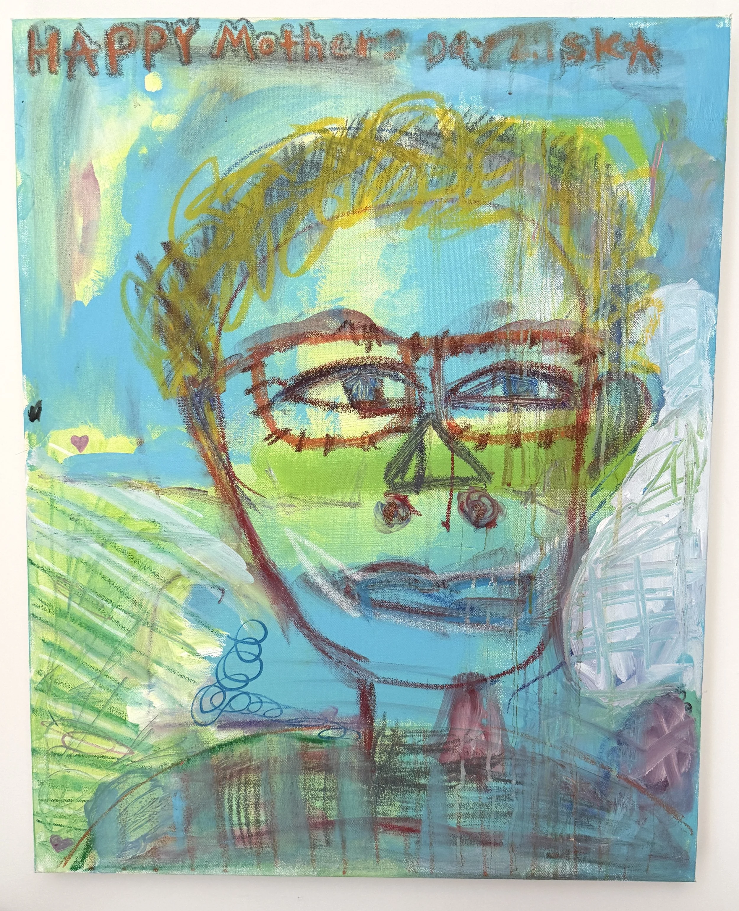"Happy Mother's Day"
Acrylic on Canvas
NYC, USA. 2022