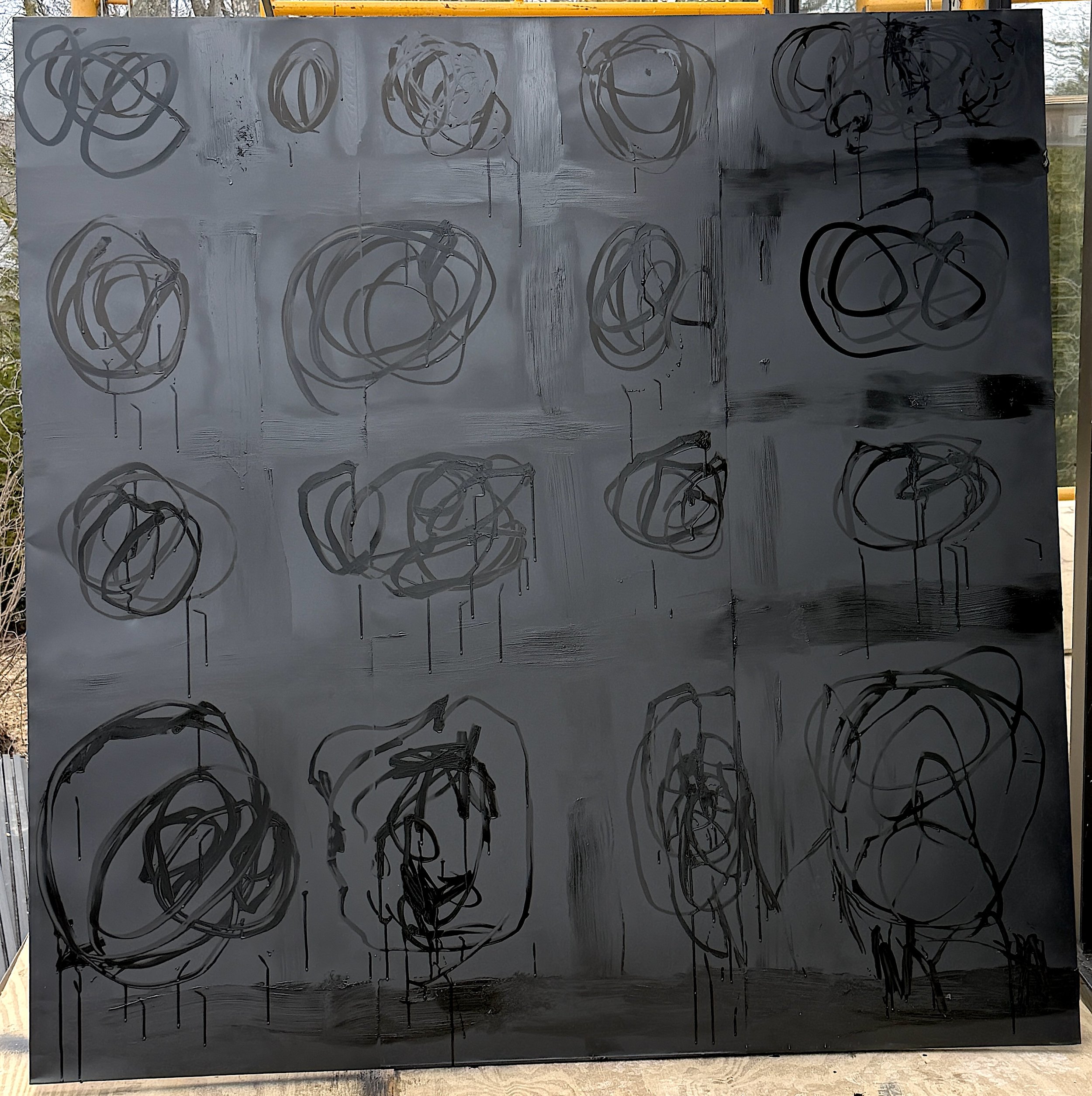 "Traces of Time"
Acrylic on Canvas
NYC, USA. 2026