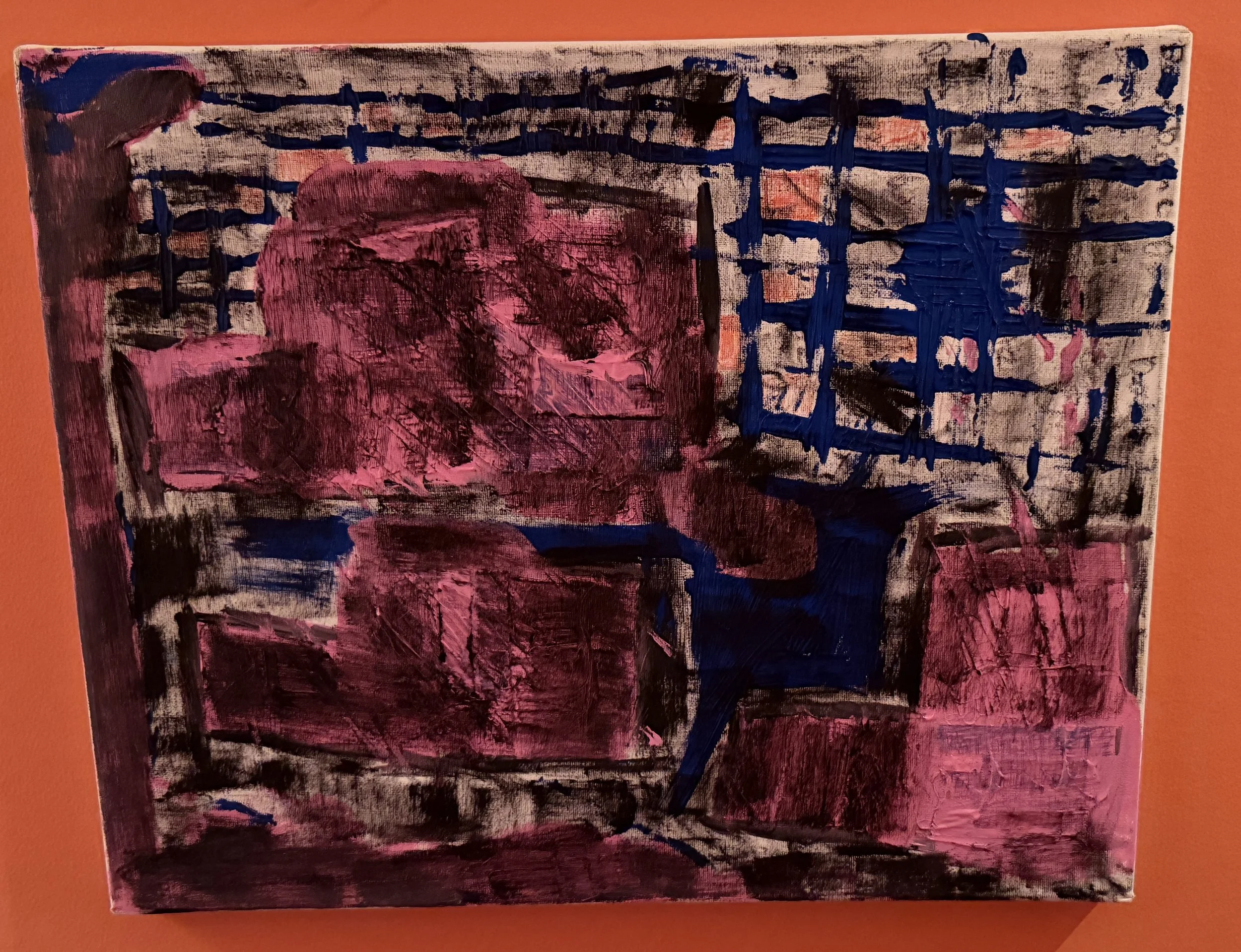 "In Passing"
Acrylic on Canvas
NYC, USA. 2021