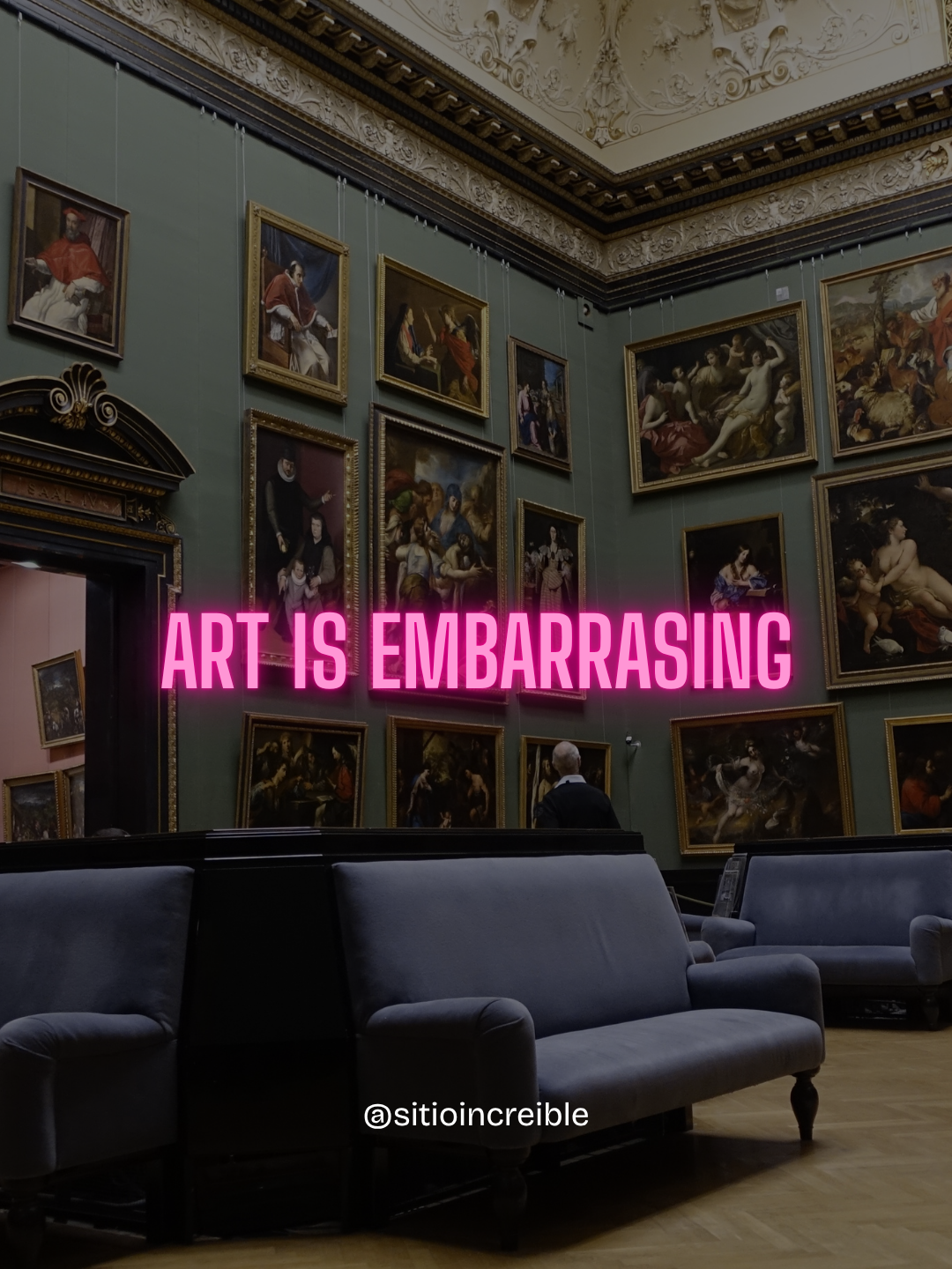 Art is embarassing