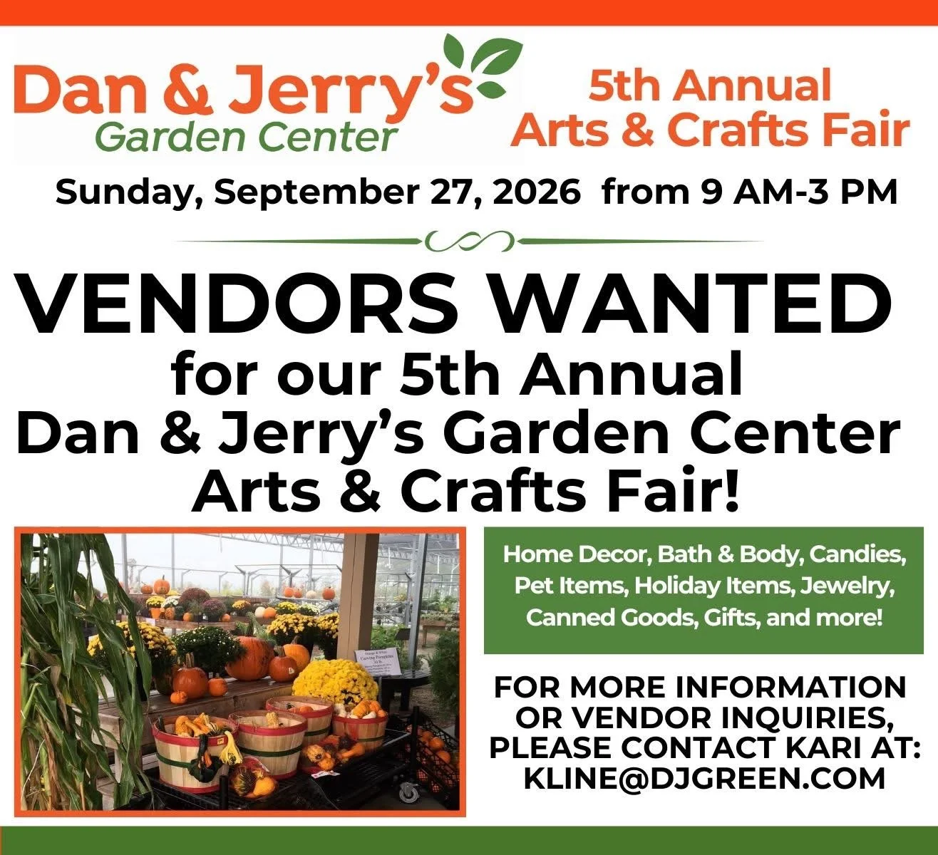 Dan and Jerry’s Craft Show