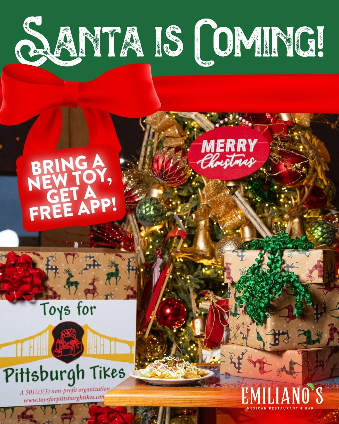 To give is the greatest gift we could ever receive.

Across Pittsburgh, thousands of children will wake up on Christmas morning without a single present beneath a tree. It&rsquo;s a reality that breaks our hearts&mdash;but it&rsquo;s also one we refu