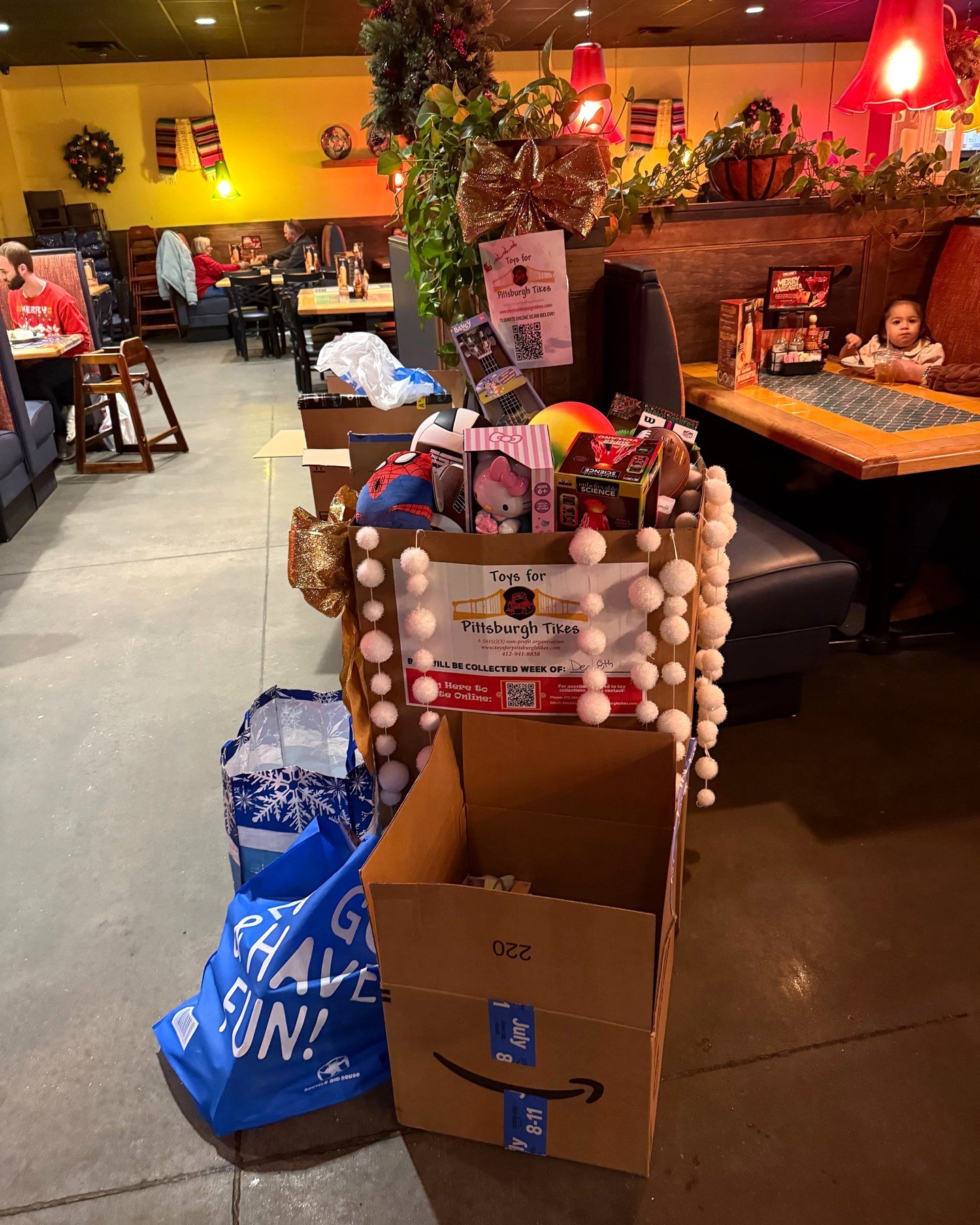 Because of your generosity, so many toys were donated to help bring joy to children in need this Christmas! Partnering with @toysforpittsburghtikes is very near and dear to our heart, and we're so grateful for the work they do.

Thank you to everyone