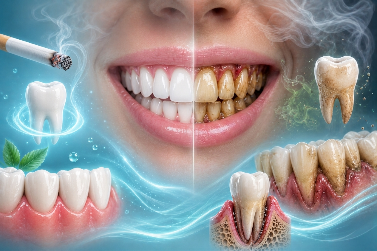 Smoking and Oral Health: How It Damages Your Teeth, Gums and Smile Over Time