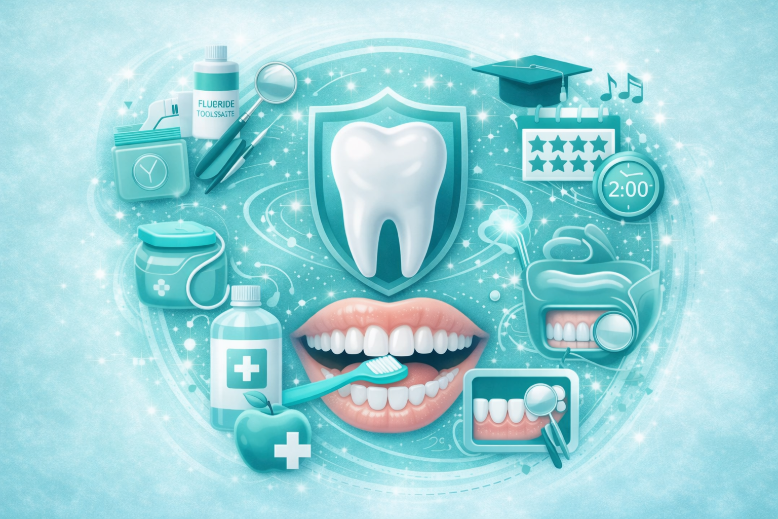 oral hygiene for children and adult