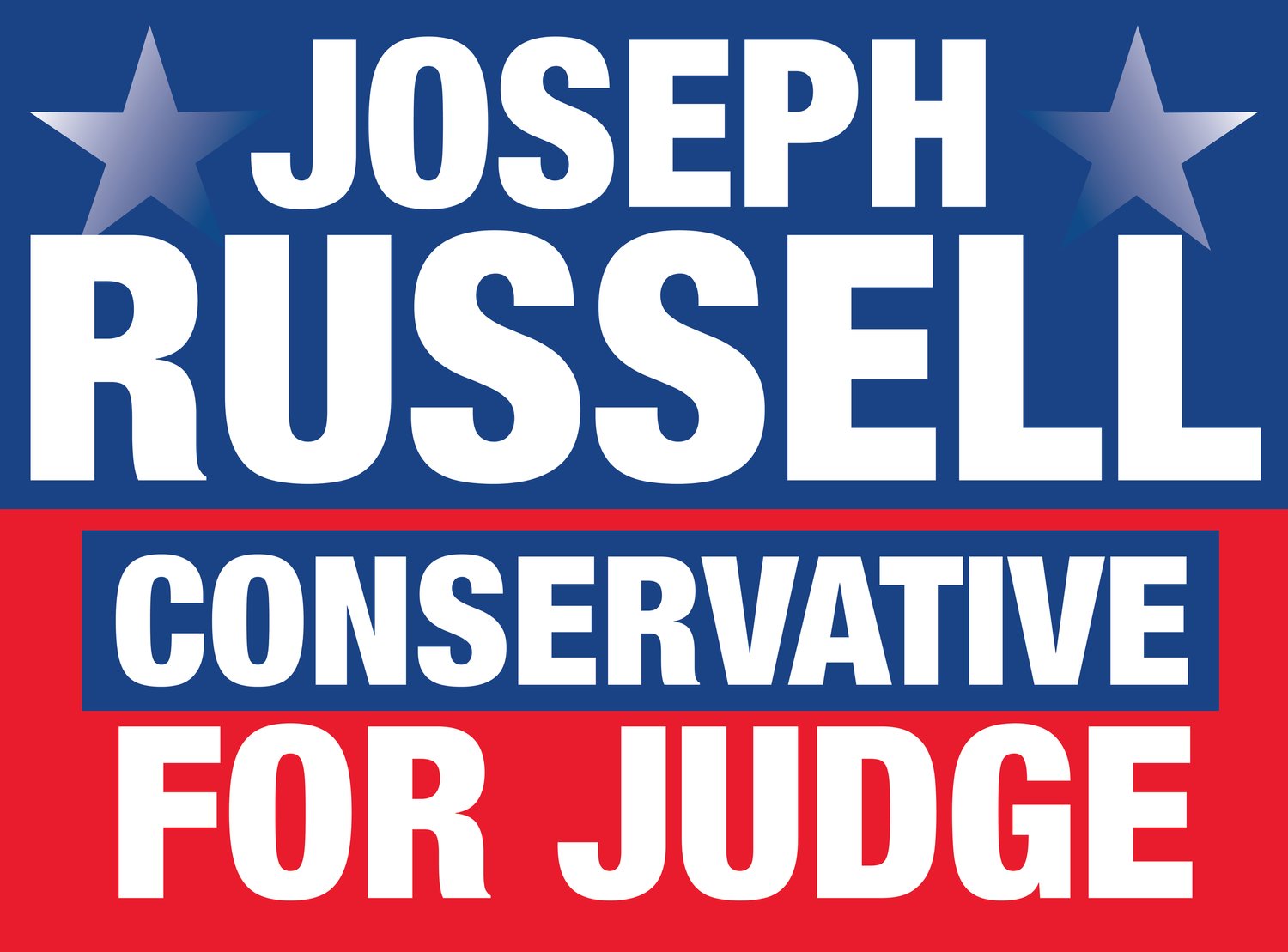 Joseph Russell For Judge