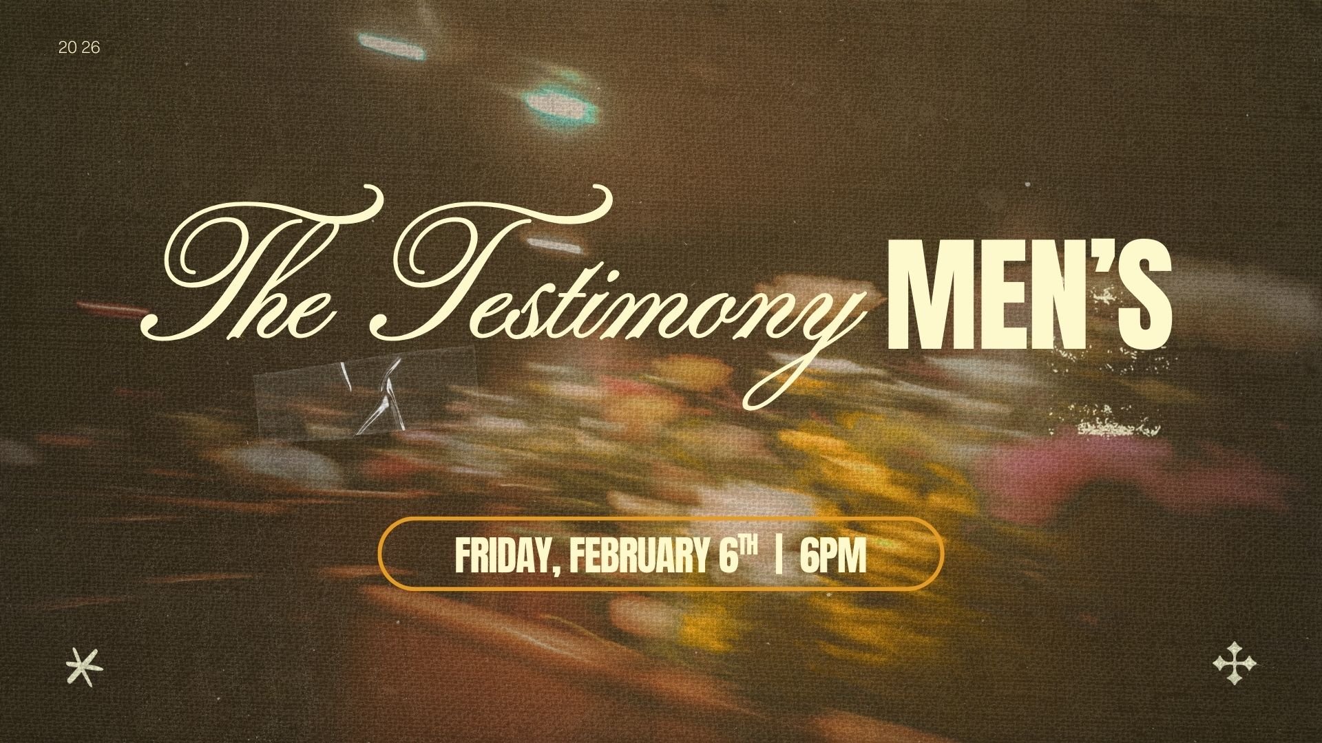 Testimony Men's Group