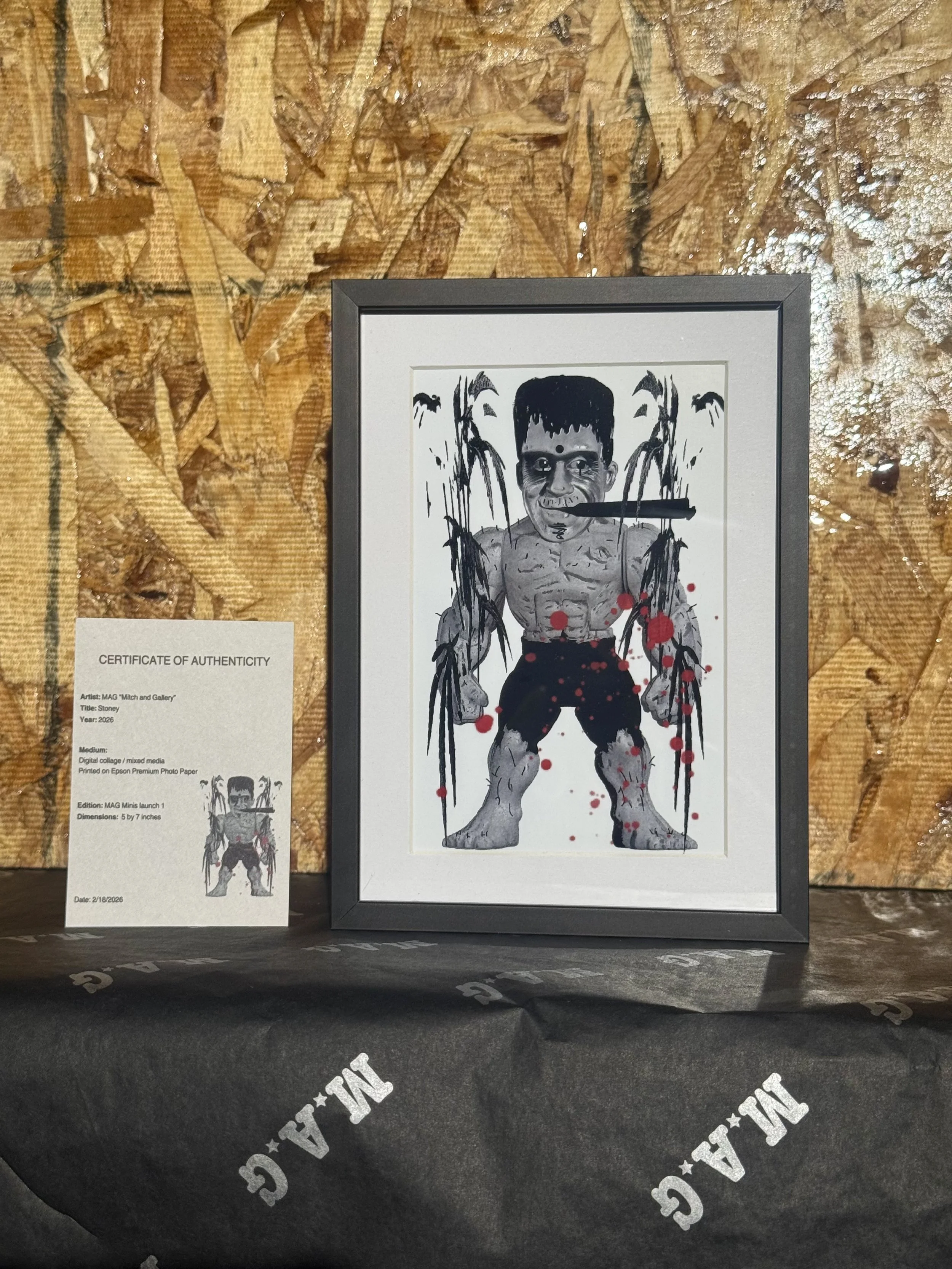 Stoney-Framed Print 5x7 (Metal and Glass)