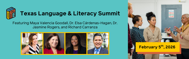 Texas Language & Literacy Summit Promotional Image
