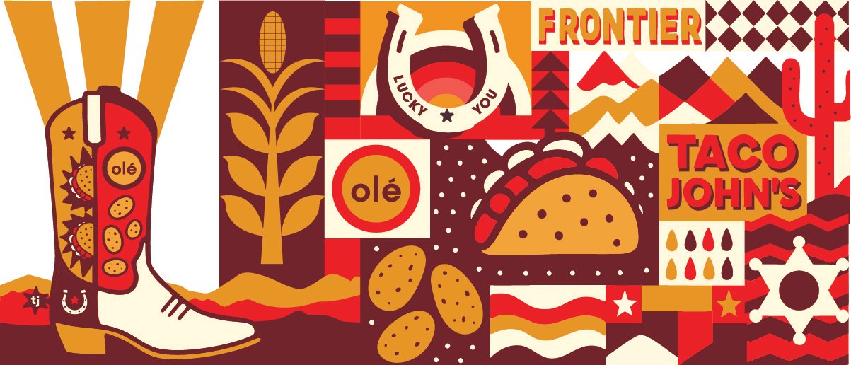 Store Design Brand Strategy | Taco John's