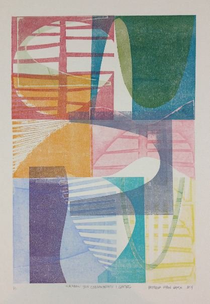 Control | 2013 | porchoir monotype | 12" x 16"