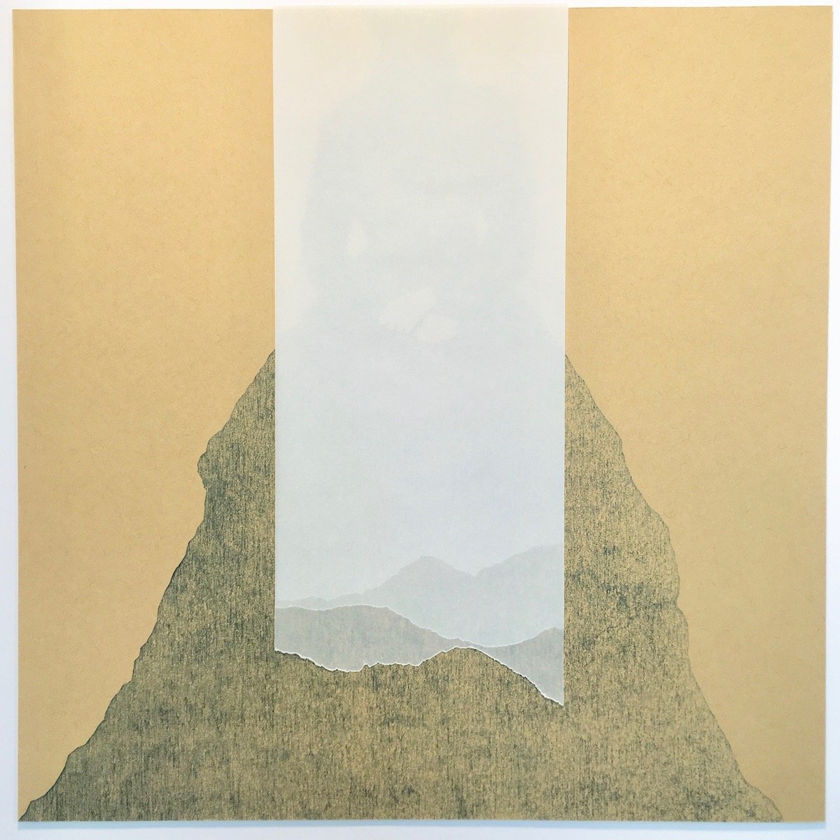 The Veil | 2018 | montype and vellum | 12"x 12"