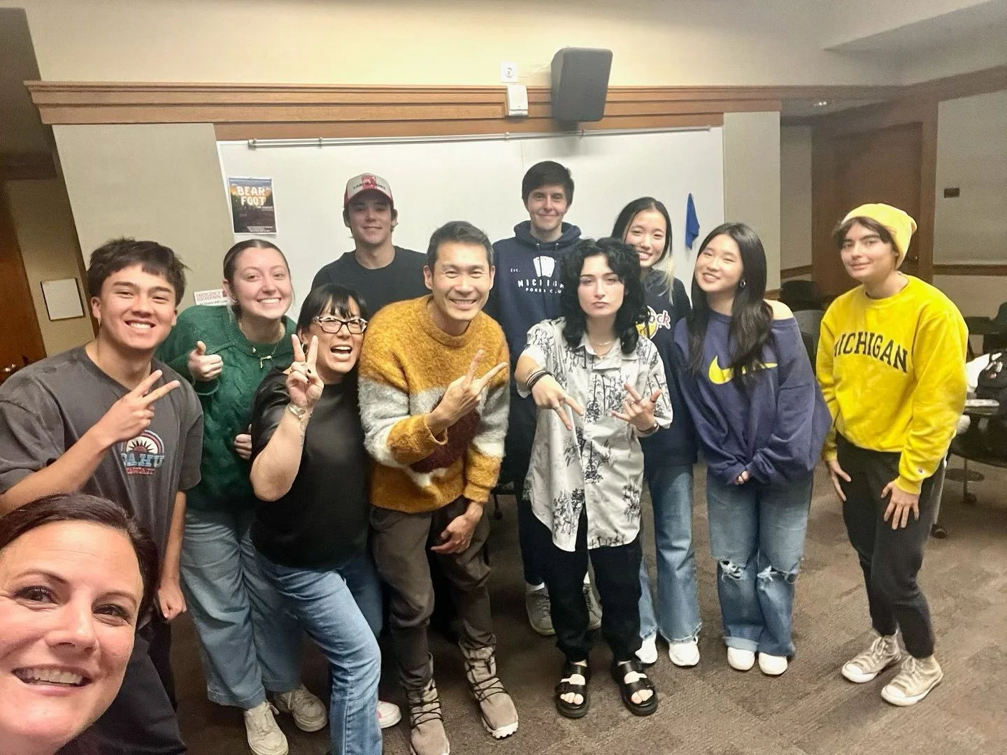 What a refreshing and inspiring visit to the University of Michigan&rsquo;s Film, TV &amp; Media Department.

Spoke with students in Ling Hsu&rsquo;s Indie Lab - a small, hands-on filmmaking class where everyone writes, directs, and edits their own s